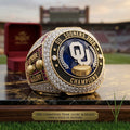 Oklahoma Sooners 2026 Men's College World Series Championship Ring Sooners Merch Fan Gifts - Loomnari