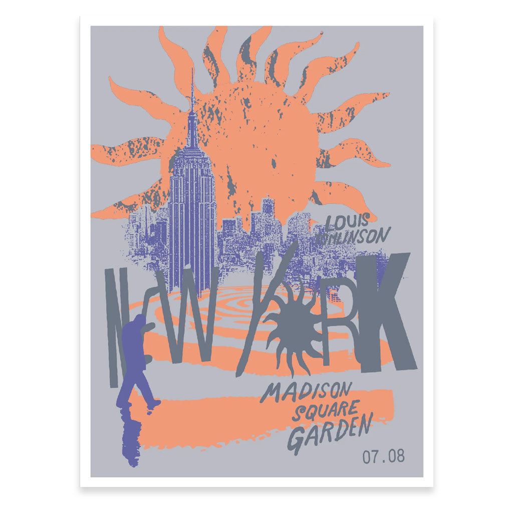 Louis Tomlinson Merch Tour 2026 HDWGH MSG New York Poster Gifts For Music Lovers Decor - Loomnari