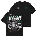 UFC Merch 2026 Conor McGregor King T-Shirt The King Is Back Shirt Conor McGregor Merch Black - Loomnari