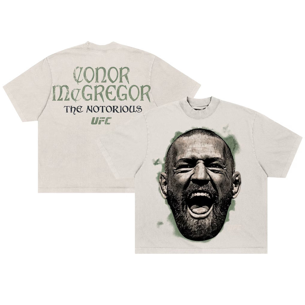 UFC Merch 2026 Conor McGregor Takeover T-Shirt The Notorious Conor McGregor Shirt Fan Gear - Loomnari