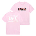 UFC Merch 2026 ASSC Americana Feat UFC Freedom 250 Light Pink Waving Flag T-Shirt Her Gifts - Loomnari