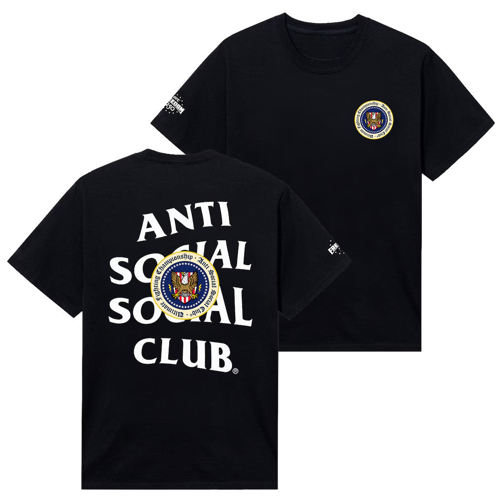 UFC Merch 2026 ASSC Americana Feat UFC Freedom 250 Black Seal T-Shirt Gifts For Dad - Loomnari