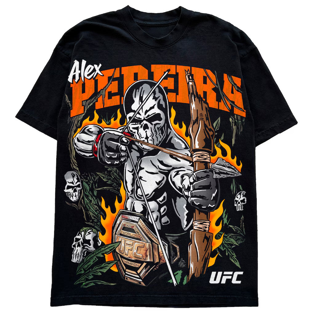 UFC Merch 2026 Warren Lotas Black Alex Pereira Poatan T-Shirt Alex Pereira Merch MMA Fan Gifts - Loomnari