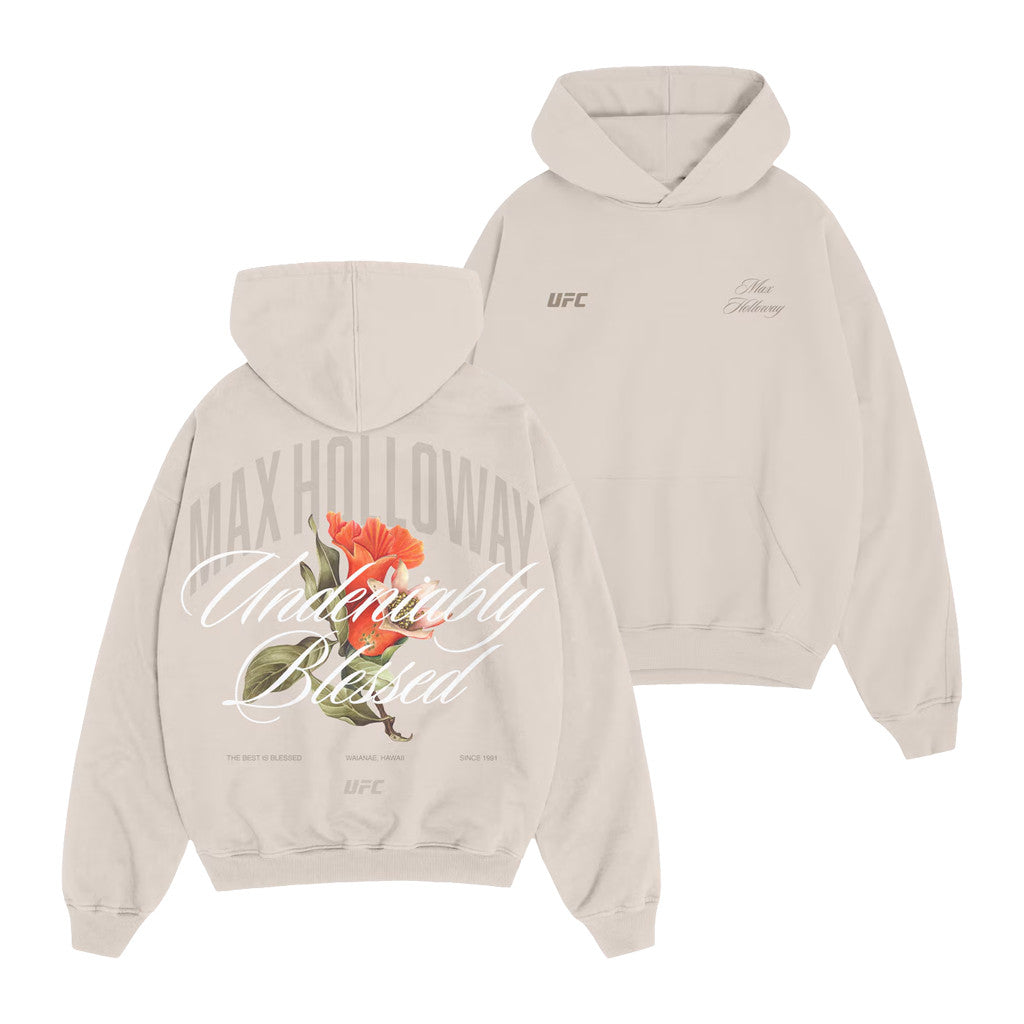 UFC Merch 2026 Max Holloway Undeniably Blessed Hoodie Max Holloway Merch Present For Him - Loomnari
