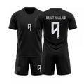 Erling Braut Haaland Jersey Shirt Shorts Set #9 Norway Team Away Jersey World Cup 2026 Merch - Loomnari