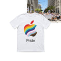 Apple Pride T-Shirt Rainbow Logo Shirt 2026 Best Gifts For Friends - Loomnari