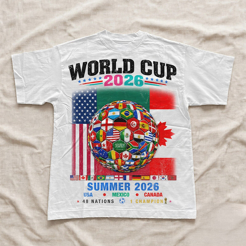FIFA World Cup Summer 2026 All Teams Shirt Game Day T-Shirt Gifts For Soccer Lovers - Loomnari
