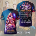 Star Trek Deep Space Nine Cast Signature Shirt 2026 Star Wars Merch Movie Fan Apparel - Loomnari