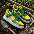 John Deere Yellow And Green Shoes Sneakers John Deere Merch Birthday Gift For Stepdad - Loomnari