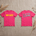 Supreme X Lil B Why Hate T-Shirt Why Hate Shirt Gifts For Best Friends - Loomnari