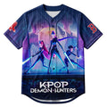 Personalized K-Pop Demon Hunters X Boston Red Sox Baseball Jersey Gifts For Baseball Fans - Loomnari