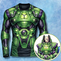 2026 DC Comics Lex Luthor Compression Long Sleeve Shirt DC Comics Merch Gift For Him - Loomnari