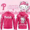 Philadelphia Phillies 2026 Hello Kitty Night All Game Hoodie Phillies Merch Gifts For Wife - Loomnari