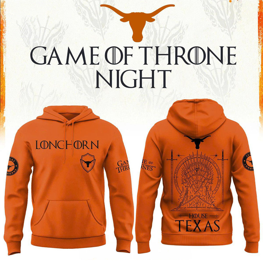 Texas Longhorns 2026 House Of The Dragons Night Hoodie Texas Longhorns Merch Gifts For Fans - Loomnari