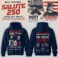 Post Malone Salute 250 Columbus OH Hoodie Post Malone Merch Music Lovers Gifts - Loomnari