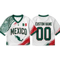 Personalized Mexico FIFA World Cup 2026 Cropped V-Neck T-Shirt Mexico Fan Apparel Women