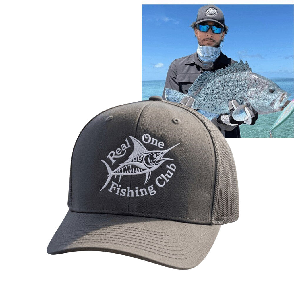 Ben Simmons Real One Fishing Club Trucker Hat Embroidered 2026 Gift For Fisher Dad