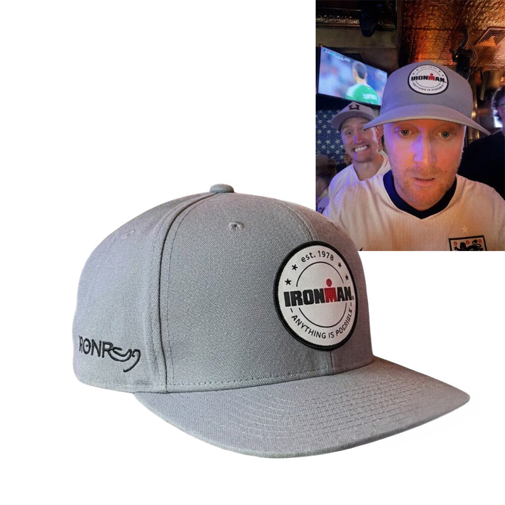 Ironman Triathlon Snapback Hat Embroidered Anything Is Possible Cap Best Gift For Brothers