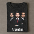 Argentina's Big Three T-Shirt Argentina FIFA World Cup 2026 Merch Presents For Football Fans