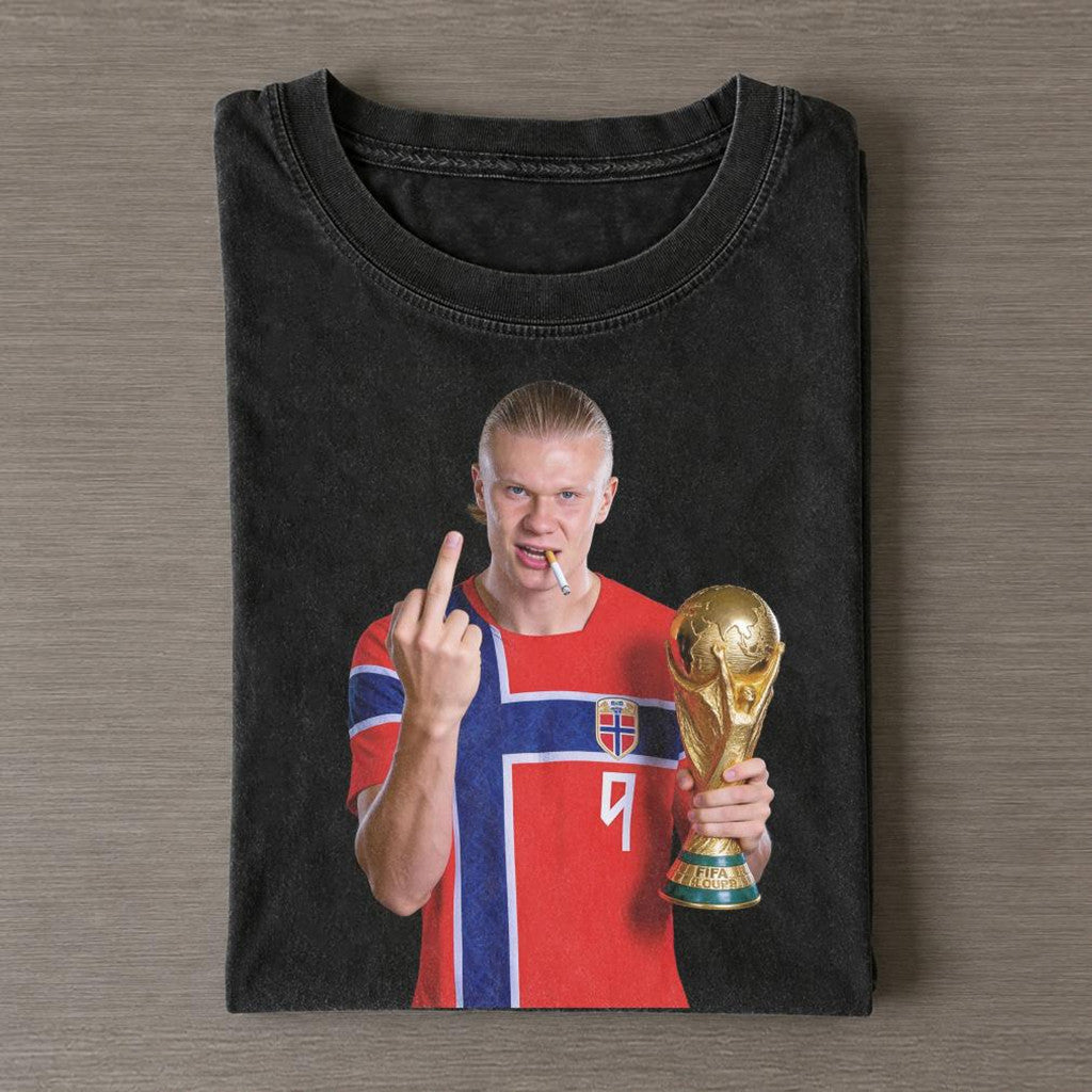 Erling Haaland Norway 2026 World Cup T-Shirt Norway FIFA WC 2026 Merch Gifts For Fan