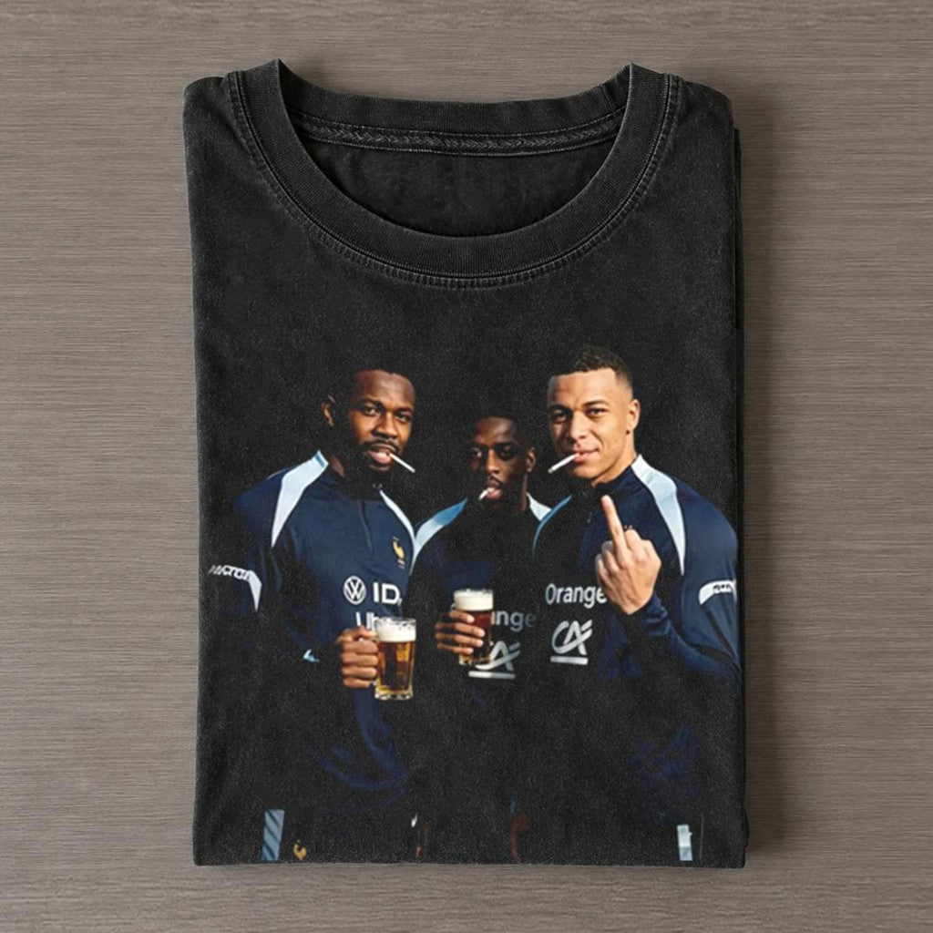 Kylian Mbapp Ousmane Demb And Marcus Thuram France 2026 FIFA World Cup T-Shirt Fan Apparel