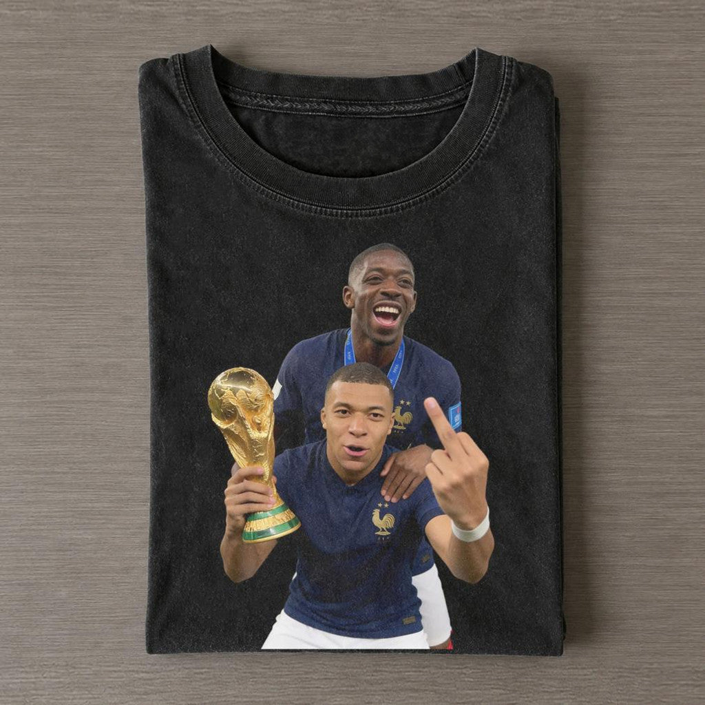 Kylian Mbapp Ousmane Dembl France 2026 World Cup T-Shirt Game Day FIFA Merch Fan Gifts