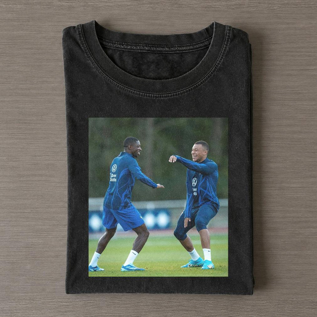 Kylian Mbapp Ousmane Dembl France FIFA World Cup 2026 T-Shirt Game Day FIFA Apparel