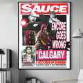 5 Seconds Of Summer Calgary Canada 2026 Concert Artwork Collector Poster 5SOS Merch Home Decor