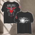 Bon Jovi Bright Light Photo Black T-Shirt 2026 Bon Jovi Merch Best Gift For Band Fans