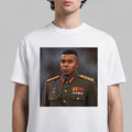 Commander Kylian Mbappe Shirt The Dictator Military Portrait T-Shirt Kylian Mbappe Merch Funny