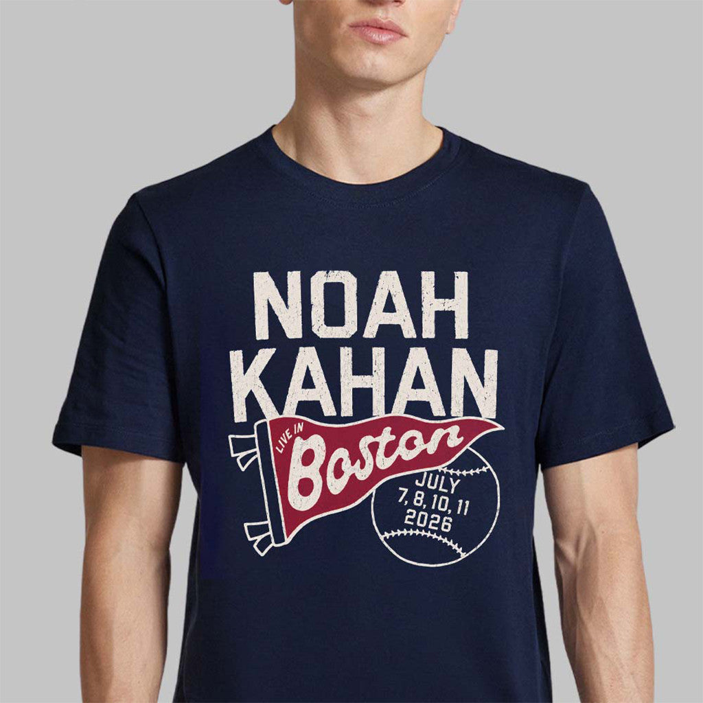Noah Kahan Live In Boston 2026 Shirt At Fenway Park On July 7 8 10 11 2026 Noah Kahan Merch