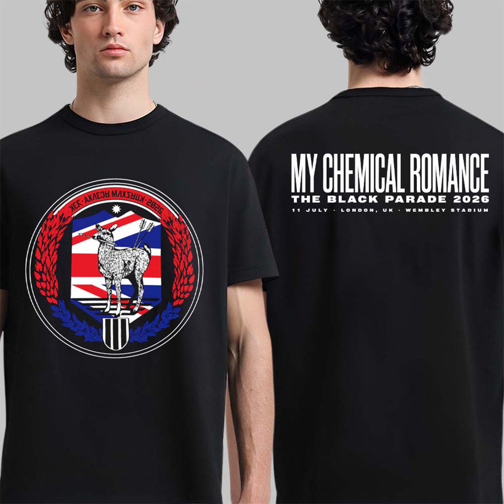 My Chemical Romance London UK 2026 T-Shirt At Wembley Stadium Shirt MCR Merch Gift For Fans