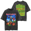 Iron Maiden Lisbon Portugal 2026 Tour T-Shirt Eddie The Winemaker Wash Shirt Iron Maiden Merch