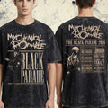 My Chemical Romance The Black Parade EU And UK 2026 Tour Vintage Washed T-Shirt MCR Merch