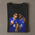 Kylian Mbappe And Ousmane Dembele France 2026 FIFA World Cup T-Shirt France Football Gear