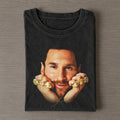 Lionel Messi 8 Ballon Dor Gold Rings GOAT T-Shirt Argentina FIFA World Cup 2026 Merch Fan Gear