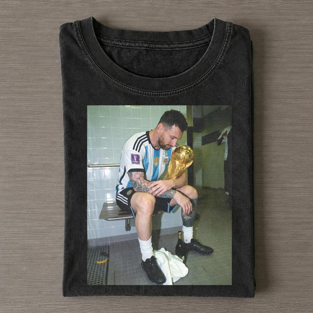 Lionel Messi 2026 World Cup Vintage T-Shirt Argentina FIFA World Cup 2026 Merch Fan Gifts