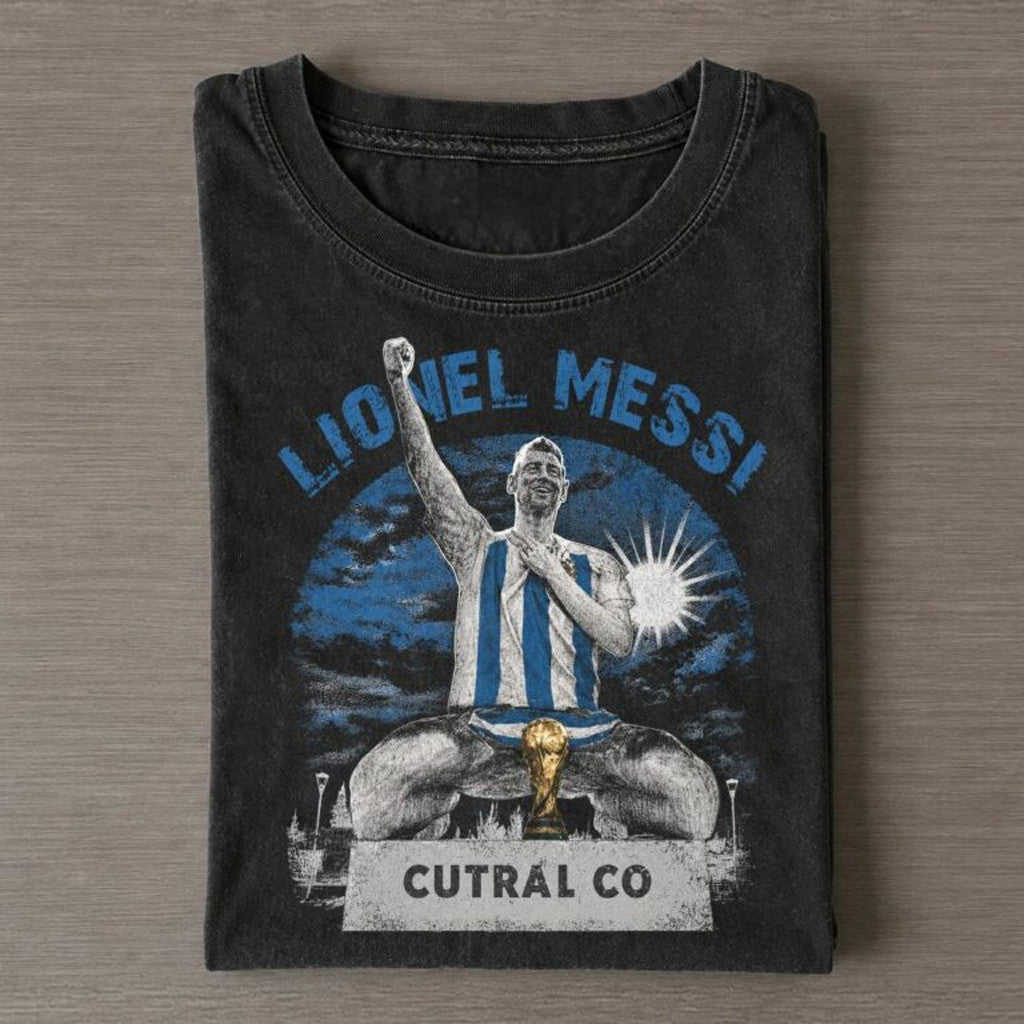 Lionel Messi Classic Legendary Statue T-Shirt FIFA WC 2026 Merch Gifts For Football Fans