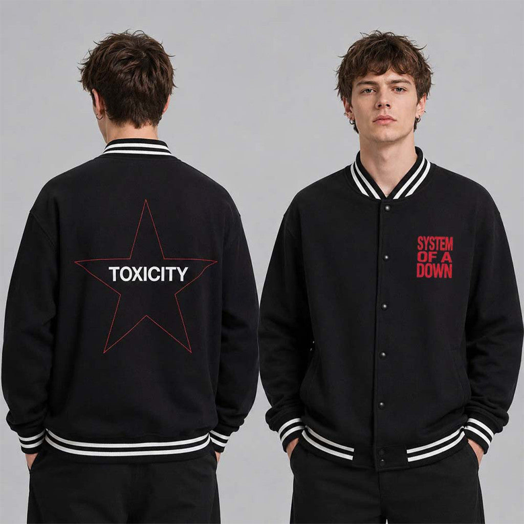 System Of A Down UK And EU Tour 2026 Merch Toxicity Jacket SOAD Merch Gift For Music Fans