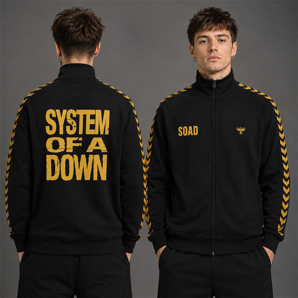 System Of A Down UK And EU Tour 2026 Zip Jacket SOAD Merch Cool Gifts For Music Lovers