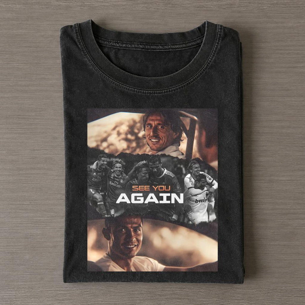 Modric Ronaldo See You Again Tribute T-Shirt FIFA World Cup 2026 Merch Gift For Fans