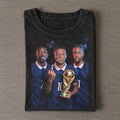 Ousmane Dembele Kylian Mbappe And Michael Olise Smoke France 2026 World Cup T-Shirt FIFA Merch