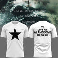 San Antonio X Ye Live At Alamodome Stadium 2026 Shirt Kanye West Tour Merch Gift For Fans