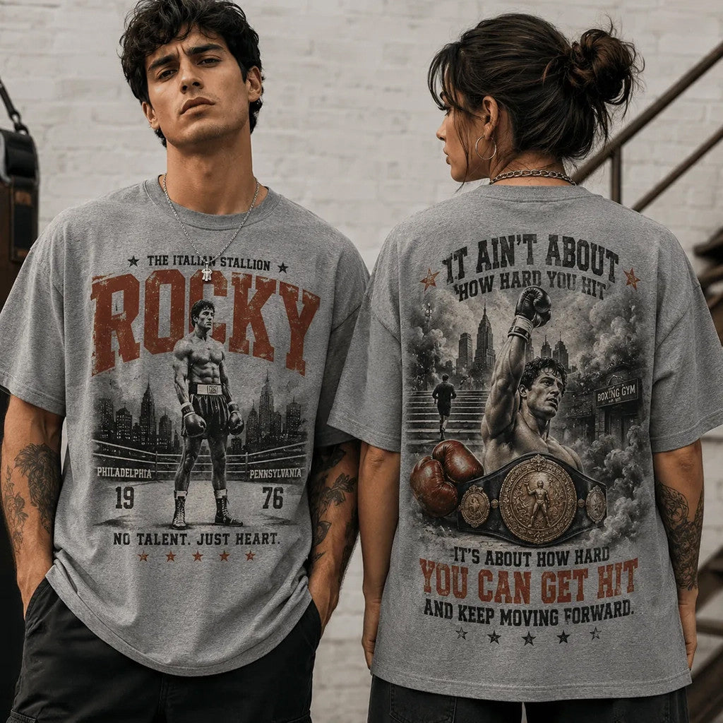 Rocky It Ain't About How Hard You Hit T-Shirt 2026 Rocky Merch Gifts For Fans