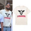 Karl Anthony Towns In East Hampton Chavarria Eagle Cross Shirt Unique Gifts For Husband
