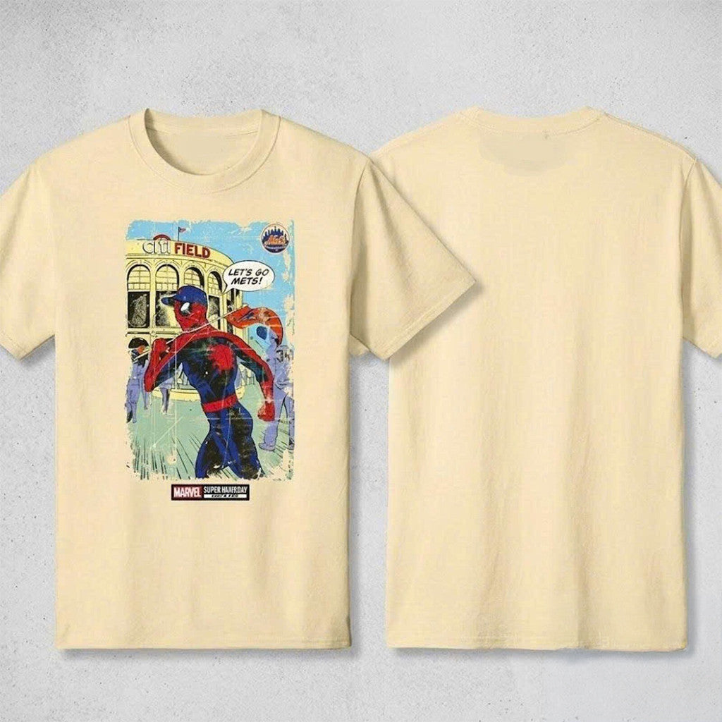 Marvel X New York Mets Spider Man Night 2026 T-Shirt NY Mets Merch Gifts For Baseball Fans