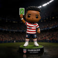 #20 Folarin Balogun Green Card Moment Funko Pop USMNT 2026 World Cup Merch Gift For Soccer Fans