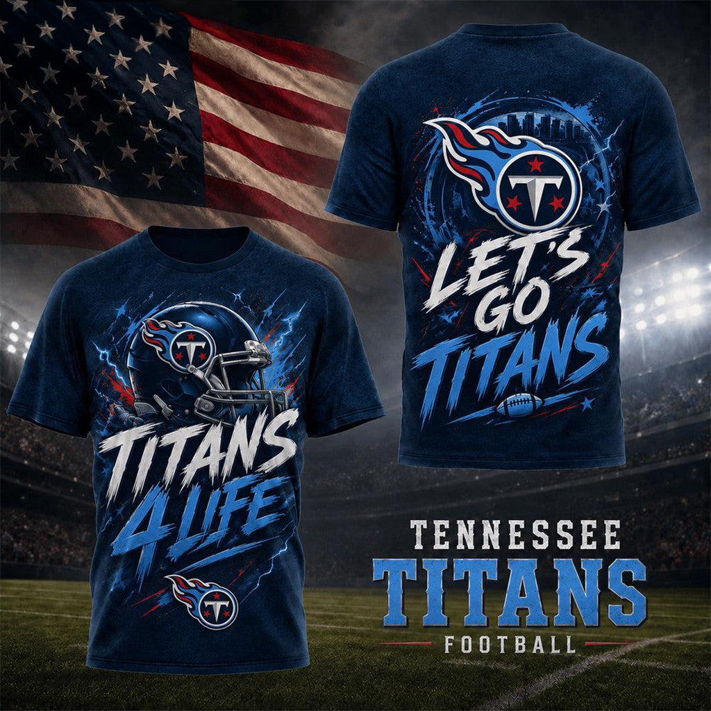 Tennessee Titans For Life T-Shirt 2026 Football Fan Shirt Tennessee Titans Merch Gift For Him