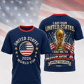 United State World Cup 2026 Merch I Am From England Take Me To America Football Supporter Shirt