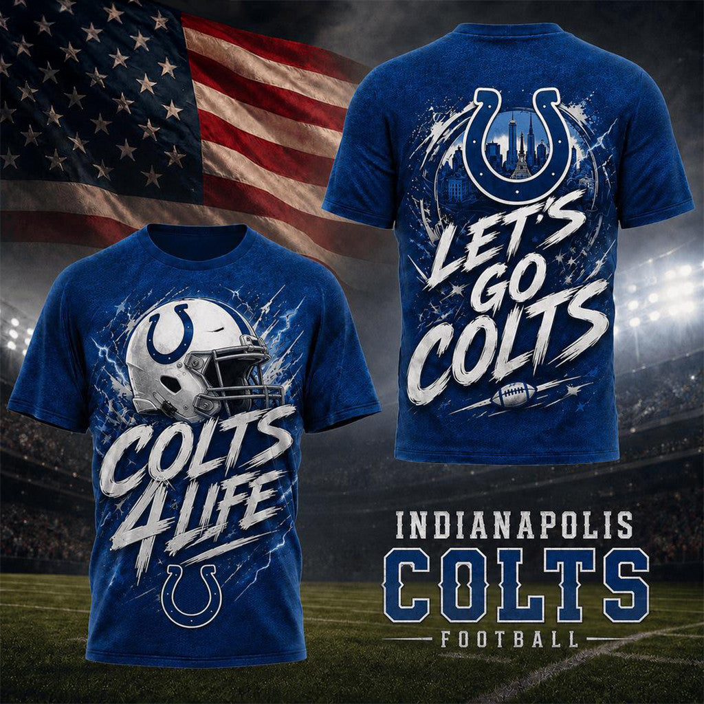 Indianapolis Colts For Life T-Shirt 2026 Football Fan Apparel Indianapolis Colts Merch